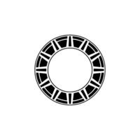 Geometric Portal, Minimalist Circle, Abstract - Geometry vector