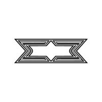 Geometric Sigma Emblem, Minimalist, Modern vector