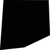 Santa Comba Dao Portugal silhouette map vector