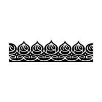 Intricate Celtic Ornament Border, Vintage Style, Pattern vector