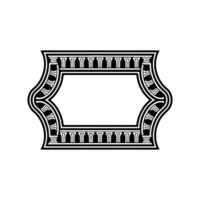 Art Deco Frame, Geometric Ornamentation, Vintage, Pattern - Art deco vector