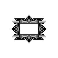 Art Deco Frame, Elegant Border, Vintage, Minimalist Layout, Decorative - Art deco vector