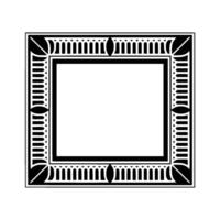 Geometric Frame, Minimalist, Vintage Aesthetic vector