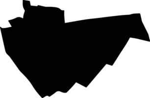 SAPOCA Romania silhouette map vector