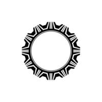 Geometric Circle Frame, Art Deco Style, Minimalist - Abstract - Art deco vector