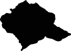SASCHIZ Romania silhouette map vector