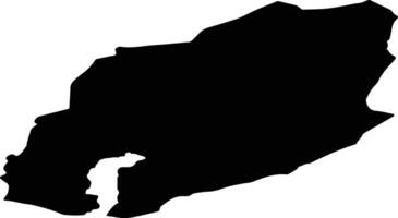 Sauda nor Norway silhouette map vector