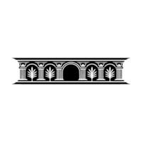 Classical Arch Motif, Elegant Border - Archway vector
