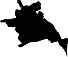SCHEIA Romania silhouette map vector