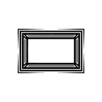 Geometric Frame, Minimalist , Modern Composition vector