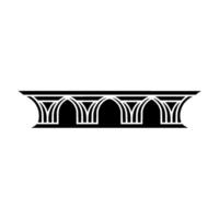 Art Deco Archway, Geometric Ornamentation, Vintage, Linear - Art deco vector