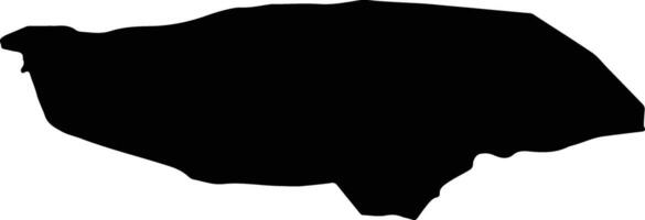 Selbu nor Norway silhouette map vector