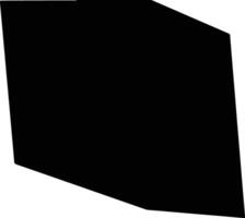 Shevchenkove Ukraine silhouette map vector