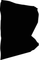 Shorabak Afghanistan silhouette map vector