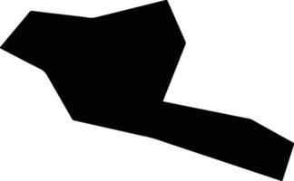 Shulexian China silhouette map vector