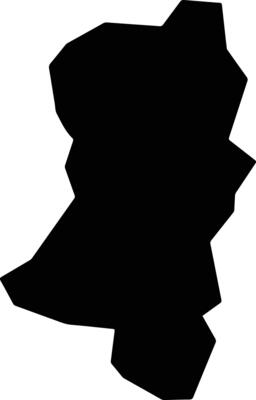 Sia Cyprus silhouette map