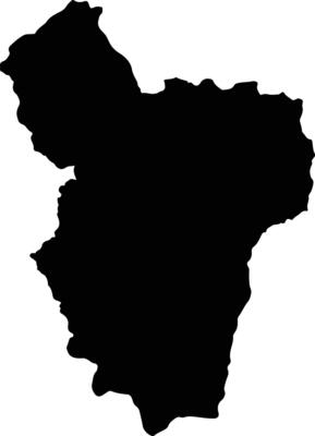 Silos Colombia silhouette map