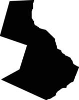 Simrishamn Sweden silhouette map vector
