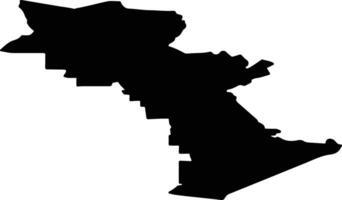 Skrudalienas pag Latvia silhouette map vector