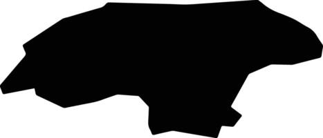 Skrunda Latvia silhouette map vector
