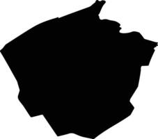 Soest Netherlands silhouette map vector