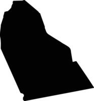 Someren Netherlands silhouette map vector