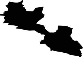 Songdalen nor Norway silhouette map vector