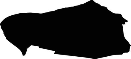 Steenbergen Netherlands silhouette map vector