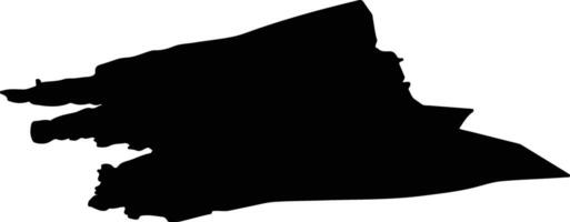 Steinkjer nor Norway silhouette map vector