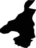 Stein Netherlands silhouette map vector