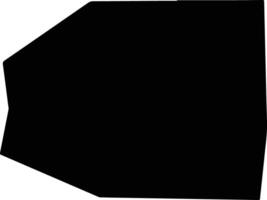 Stewart United States silhouette map vector
