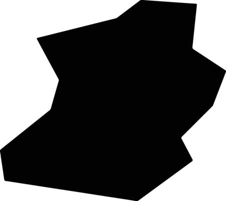 Sunagawa Japan silhouette map