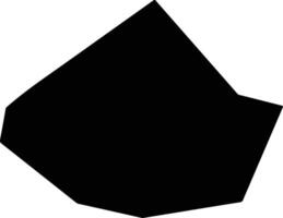 Suwon si South Korea silhouette map vector