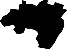SWORDS LEA 7 Ireland silhouette map vector