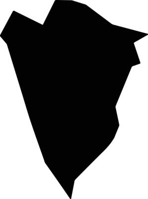 Tan Binh Vietnam silhouette map