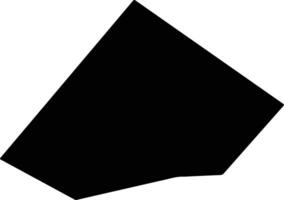 Tangshanshi China silhouette map vector