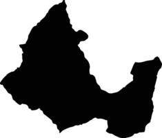 Tasco Colombia silhouette map vector