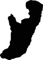 Tasso Fragoso Brazil silhouette map vector