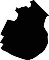 Tatakamotonga Tonga silhouette map vector