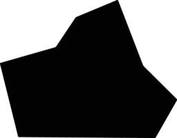Tawaramoto Japan silhouette map vector