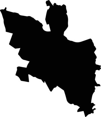 Tecoanapa Mexico silhouette map