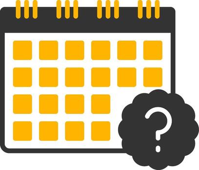 Project Execution Difficulties Report Glyph Two Color vector