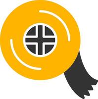 General Masking Tape Glyph Two Color vector