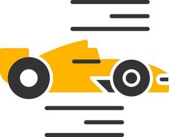 Race Condition Occurred Glyph Two Color vector