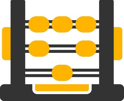 verde binario código corriente glifo dos color vector