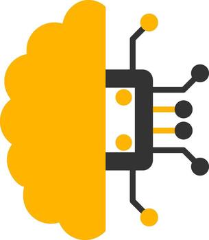 Programming Code Interface Glyph Two Color vector