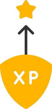 Manual Game Save Point Glyph Two Color vector