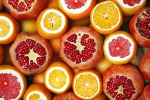 Delectable Pomegranate and Citrus Medley photo