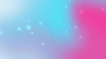 azul e Rosa gradiente fundo com brilhando bokeh luz elementos perfeito para bebê chuveiro convites orgulho mês faixas ou suave moderno celebração Projeto temas video