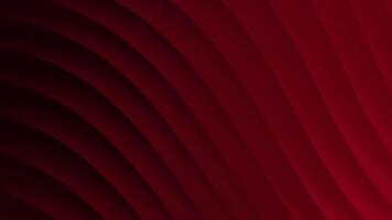 Smooth curved abstract background in dark red and black tones with elegant depth great for luxury product display valentine themes digital branding and festive design visuals video